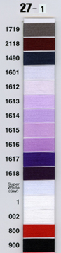 ウルトラポス刺繍糸120Dの06列